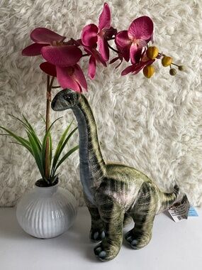 BRONTOSAURUS DINOSAUR STUFFED PLUSH TOY/STUFFED ANIMAL~NEW!